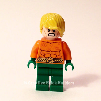 LEGO Minifigure-Aquaman-Super Heroes-SH050-Creative Brick Builders